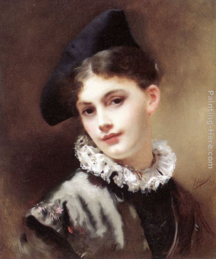 Gustave Jean Jacquet Canvas Paintings